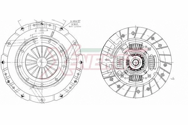 Clutch Kit (VKFTB15X)