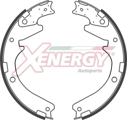 Brake Shoe Set (X50733)