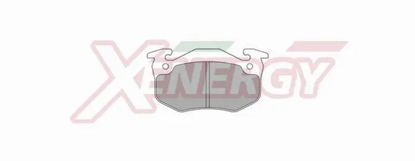 Brake Pad Set, disc brake (X40182)