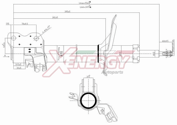 Shock Absorber (X360334)