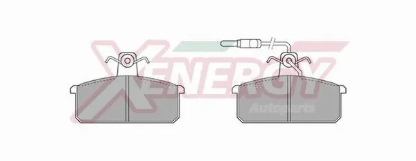 Brake Pad Set, disc brake (X40257)