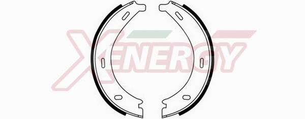 Brake Shoe Set, parking brake (X50358)
