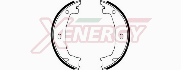 Brake Shoe Set, parking brake (X50359)