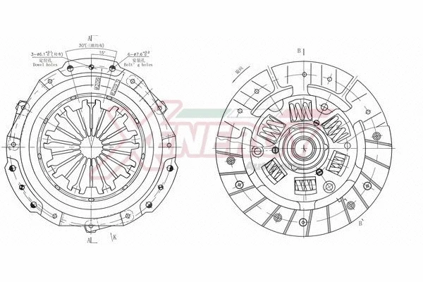 Clutch Kit (VKCTA800101)