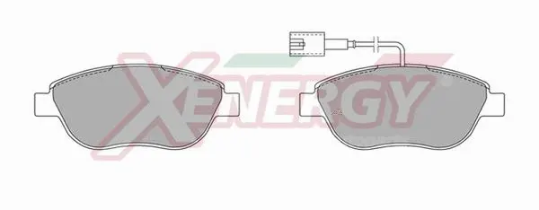 Brake Pad Set, disc brake (X41082)