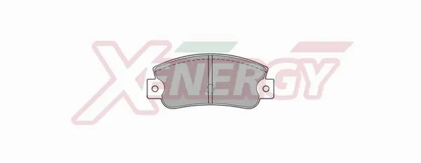 Brake Pad Set, disc brake (X40118)