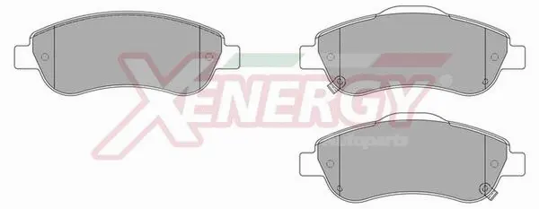 Brake Pad Set, disc brake (X41050)