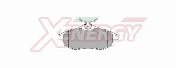 Brake Pad Set, disc brake (X40833)