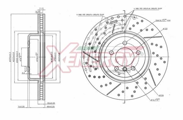 Brake Disc (X602923)