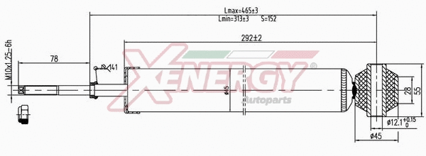 Shock Absorber (X040349)