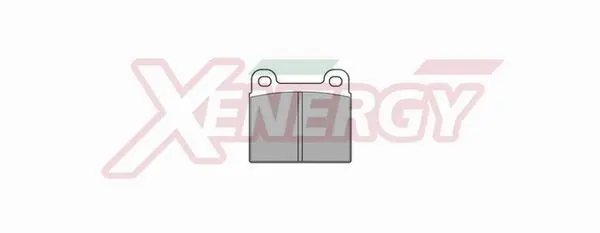 Brake Pad Set, disc brake (X40006)
