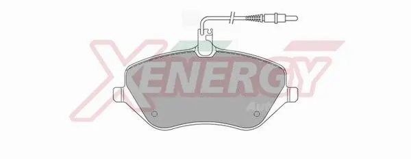 Brake Pad Set, disc brake (X40934)