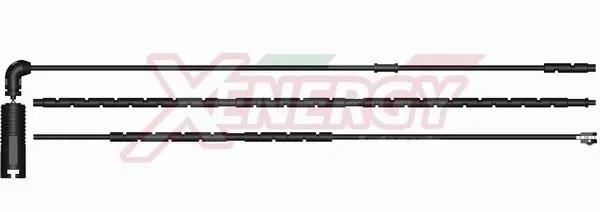 Warning Contact, brake pad wear (X70169)