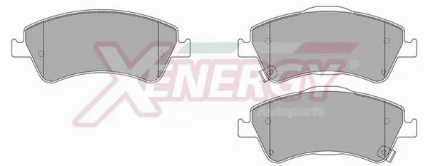 Brake Pad Set, disc brake (X41034)