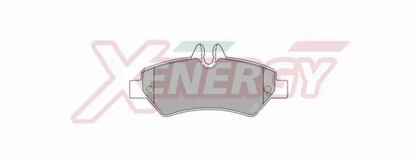 Brake Pad Set, disc brake (X40957)