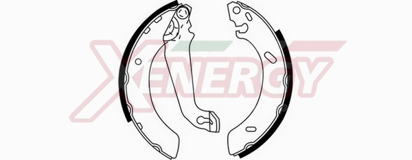 Brake Shoe Set (X50172)
