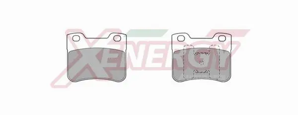 Brake Pad Set, disc brake (X40269)