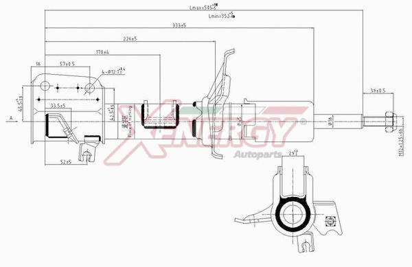 Shock Absorber (X154332)