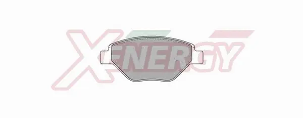 Brake Pad Set, disc brake (X40843)