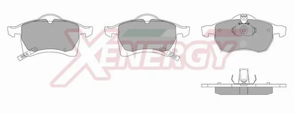 Brake Pad Set, disc brake (X40675)