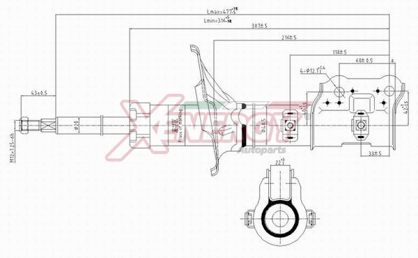 Shock Absorber (X305333)