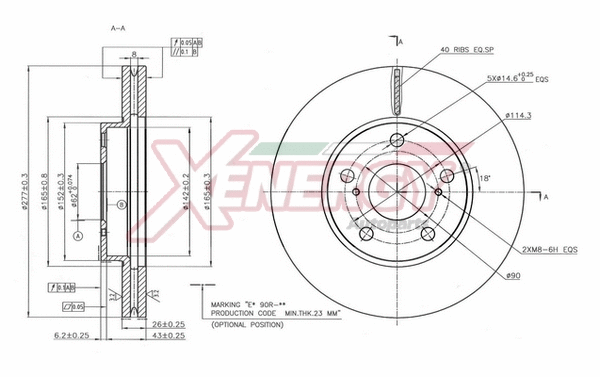 Brake Disc (X602916)