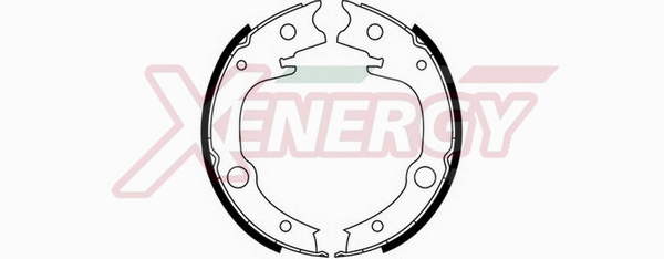 Brake Shoe Set, parking brake (X50484)