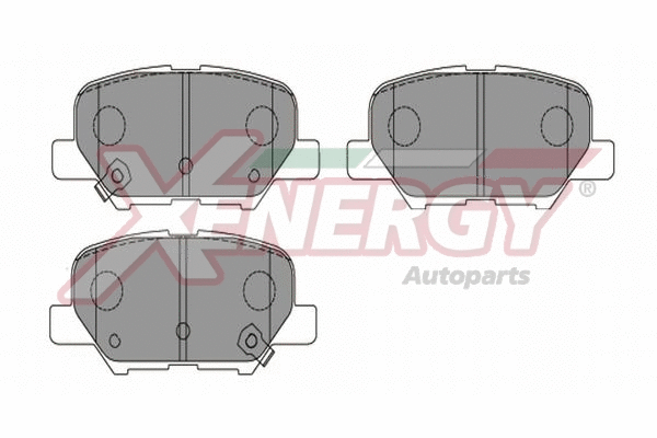 Brake Pad Set, disc brake (X41359)