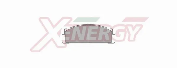 Brake Pad Set, disc brake (X40008)