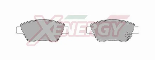 Brake Pad Set, disc brake (X40788)