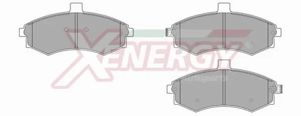 Brake Pad Set, disc brake (X40479)