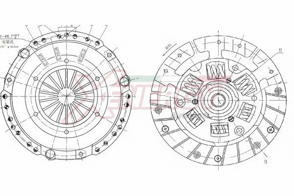 Clutch Kit (VKFTA700814)