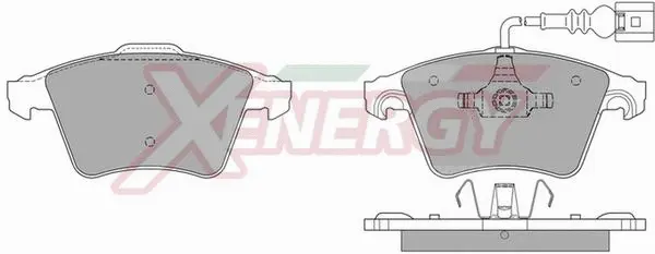 Brake Pad Set, disc brake (X40902)