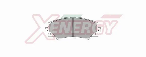 Brake Pad Set, disc brake (X40972)