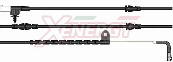 Warning Contact, brake pad wear (X7034001)