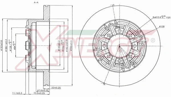 Brake Disc (X601196)