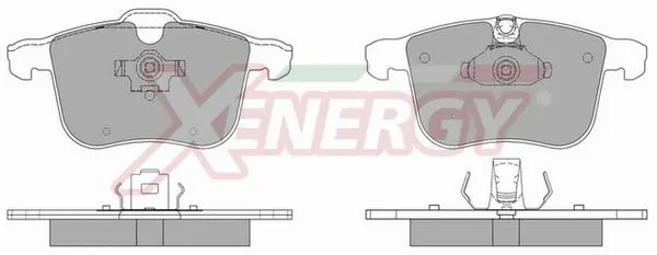 Brake Pad Set, disc brake (X40937)
