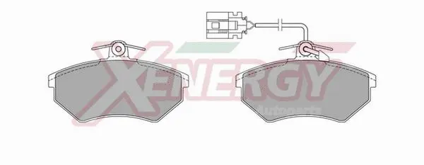 Brake Pad Set, disc brake (X40556)