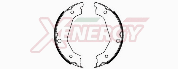 Brake Shoe Set, parking brake (X50481)