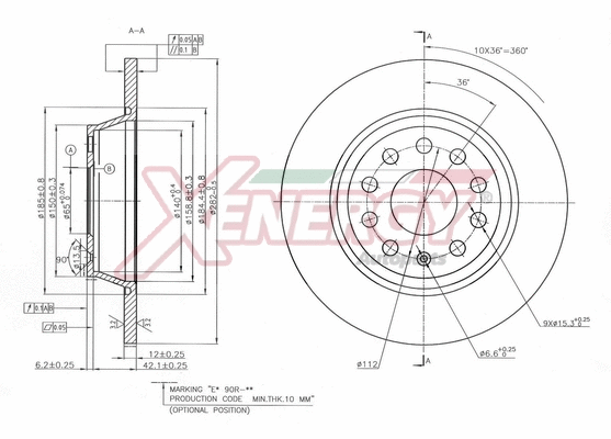 Brake Disc (X601542)