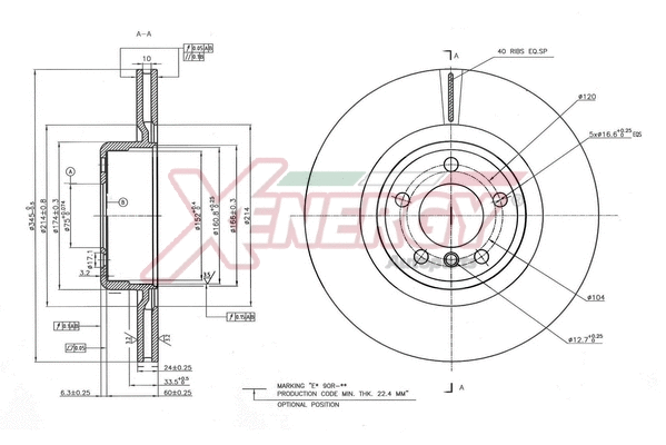 Brake Disc (X602903)