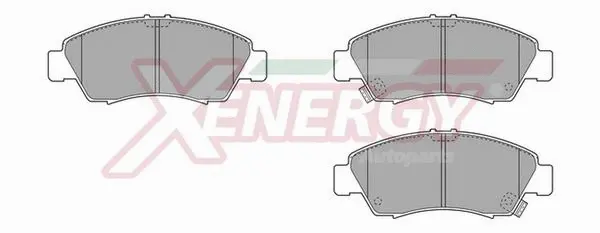 Brake Pad Set, disc brake (X40458)