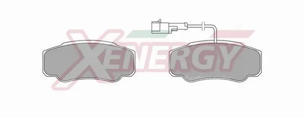 Brake Pad Set, disc brake (X40853)
