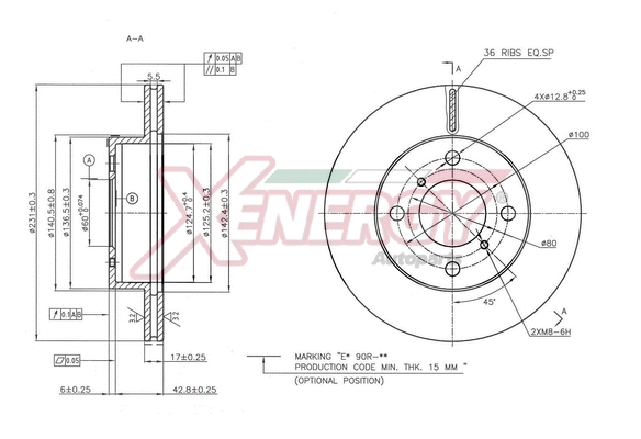 Brake Disc (X602827)