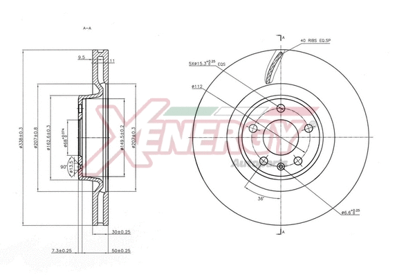 Brake Disc (X602864)
