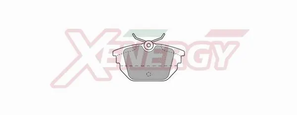 Brake Pad Set, disc brake (X40684)