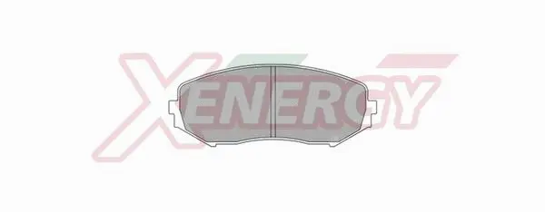 Brake Pad Set, disc brake (X41075)