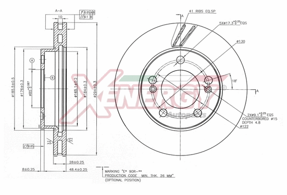 Brake Disc (X602843)