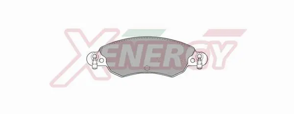 Brake Pad Set, disc brake (X40761)