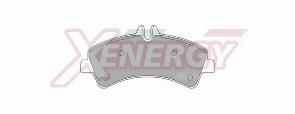Brake Pad Set, disc brake (X40964)